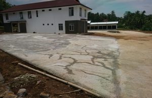 Pembangunan Terminal Paniis Dinilai Gagal Mutu