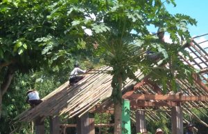 Penerus Buyut Armina Membangun Tempat Pengajian di Pemakaman Umum Desa Jatisari Jenggawah