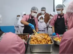 Lihat Langsung Dapur Pengolahan, Siswa SDN Rosela Indah Kenal Proses Makan Bergizi Gratis