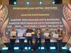 Kantor Pertanahan Kota Bandung Raih Penghargaan KAI Stakeholder Awards 2026