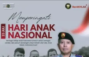 Memperingati Hari Anak Nasional 23 Juli, Kepala Kantor Pertanahan Kota Bandung: Semoga Anak Indonesia Tumbuh Kuat dan Cerdas