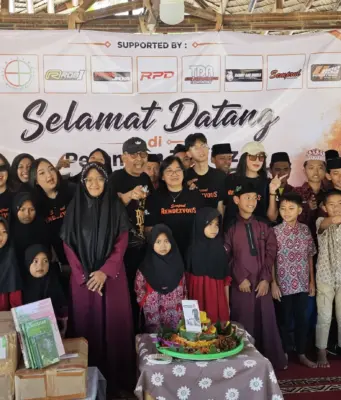 Bikers Rendezvous 3 Hangatkan Pesantren Tahfidz Al Azka QU Cilacap dengan Bantuan Wakaf Produktif dan Infrastruktur