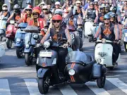 Rayakan HUT ke-81 RI, AHY Keliling Kota Bandung Bersama Ratusan Pecinta Vespa: Nostalgia, Sejarah, dan Kepedulian