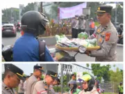Semarak HUT ke-81 RI, Polda Jabar Hadir Tebar Semangat Merah Putih dan Kepedulian