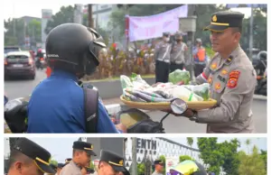 Semarak HUT ke-81 RI, Polda Jabar Hadir Tebar Semangat Merah Putih dan Kepedulian