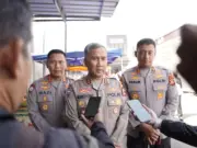 Gerakan Pangan Murah Yang Digelar Polisi Diserbu Warga, 5 Ton Beras SPHP dan Minyak Kita Disalurka