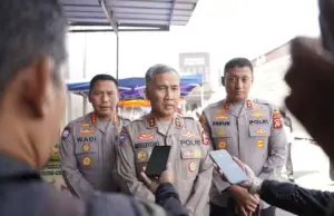 Gerakan Pangan Murah Yang Digelar Polisi Diserbu Warga, 5 Ton Beras SPHP dan Minyak Kita Disalurka