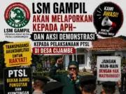 LSM GAMPIL DESAK TRANSPARANSI PELAKSANAAN PTSL DI DESA CIJAMBE