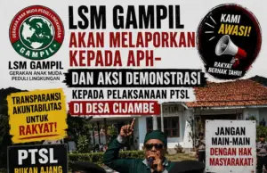 LSM GAMPIL DESAK TRANSPARANSI PELAKSANAAN PTSL DI DESA CIJAMBE
