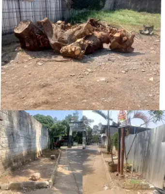 Konstruksi di Depan SMAN 15 Bandung Disorot, PBG dan Penebangan Pohon Jadi Perhatian
