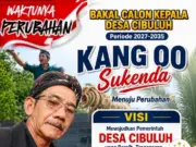 Kang Oo Sukenda Siap Bawa Perubahan Nyata untuk Desa Cibuluh, Usung Jargon “BERSIH”