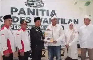 Komarudin, S.Pd., M.I.P Resmi Daftar Kembali Calon Kades Wantilan, Masyarakat Berharap Pembangunan Berlanjut