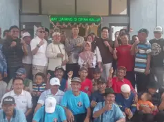 Kang Dede Kusyani Resmi Daftar Calon Kades Kali Jati Timur, Berjalan Kaki Simbol Kerendahan Hati & Persatuan