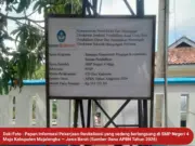 Revitalisasi SMPN 4 Maja Rp783 Juta Disorot: Baja Ringan Ditangani Kepala Sekolah, Benarkah Ketua dan Sekretaris P2SP Tidak Mengetahui?