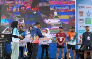 Personel Polda Jabar Ukir Prestasi, AIPTU Lia Juara 1 Police Women Run Kategori Master TNI-Polri 10 KM di Bukittinggi