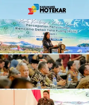 Pemkab Karawang Siap Sinergi Percepat Penyusunan RDTR Region I