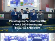 Paripurna DPRD Kabupaten Karawang Persetujuan Perubahan KUA – PPAS 2026 dan Bahas Raperda APBD 2027.