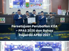 Paripurna DPRD Kabupaten Karawang Persetujuan Perubahan KUA – PPAS 2026 dan Bahas Raperda APBD 2027.