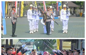 Polda Jabar Gelar Upacara Serah Pataka “Ganda Wibawa Cakti”, Simbol Kehormatan dan Kesinambungan Kepemimpinan