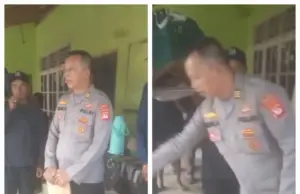 AKP Dede Kusyani Kasiwas Polres Subang Takziah ke Rumah Duka Warga Kalijati Timur