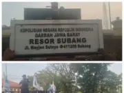 Ratusan Massa SPN Geruduk Pabrik PT VinFast, 12 Pekerja Di-PHK Secara Sepihak Dilaporkan ke Polres Subang