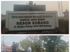 Ratusan Massa SPN Geruduk Pabrik PT VinFast, 12 Pekerja Di-PHK Secara Sepihak Dilaporkan ke Polres Subang