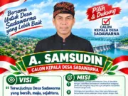 Berbekal Pengalaman Puluhan Tahun, A. Samsudin (Nomor Urut 1) Siap Bawa Desa Sadawarna Lebih Maju