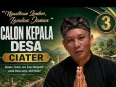 Raih Nomor Urut 3, Petahana Kang Iwan Setiawan Siap Lanjutkan Kemajuan Desa Ciater