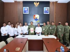 Pastikan Kepastian Hukum Aset Negara, Kantor Pertanahan Kota Bandung Serahkan Sertipikat Hak Pakai ke Lanud Husein Sastranegara