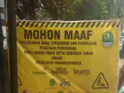 Proyek Penurunan Kabel Fiber Optik di Jalan Otto Iskandardinata Subang Dikeluhkan, Trotoar Hingga 70 Persen Rusak