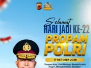 Kapolda Jabar Ucapkan Selamat Hari Jadi ke-22 Propam Polri, Tegaskan Komitmen Menjaga Integritas dan Keadilan