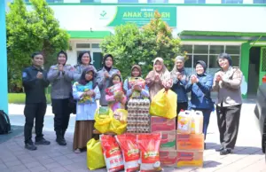 HUT Humas Polri ke-75, Bid Humas Polda Jabar Tebar Kepedulian dan Berbagi Kebahagiaan di Panti Asuhan