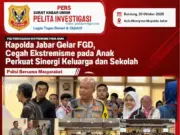 Kapolda Jabar Gelar FGD, Cegah Ekstremisme pada Anak Perkuat Sinergi Keluarga dan Sekolah