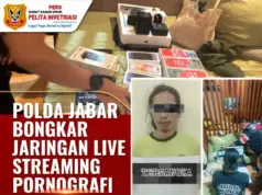 POLDA JABAR BONGKAR JARINGAN LIVE STREAMING PORNOGRAFI